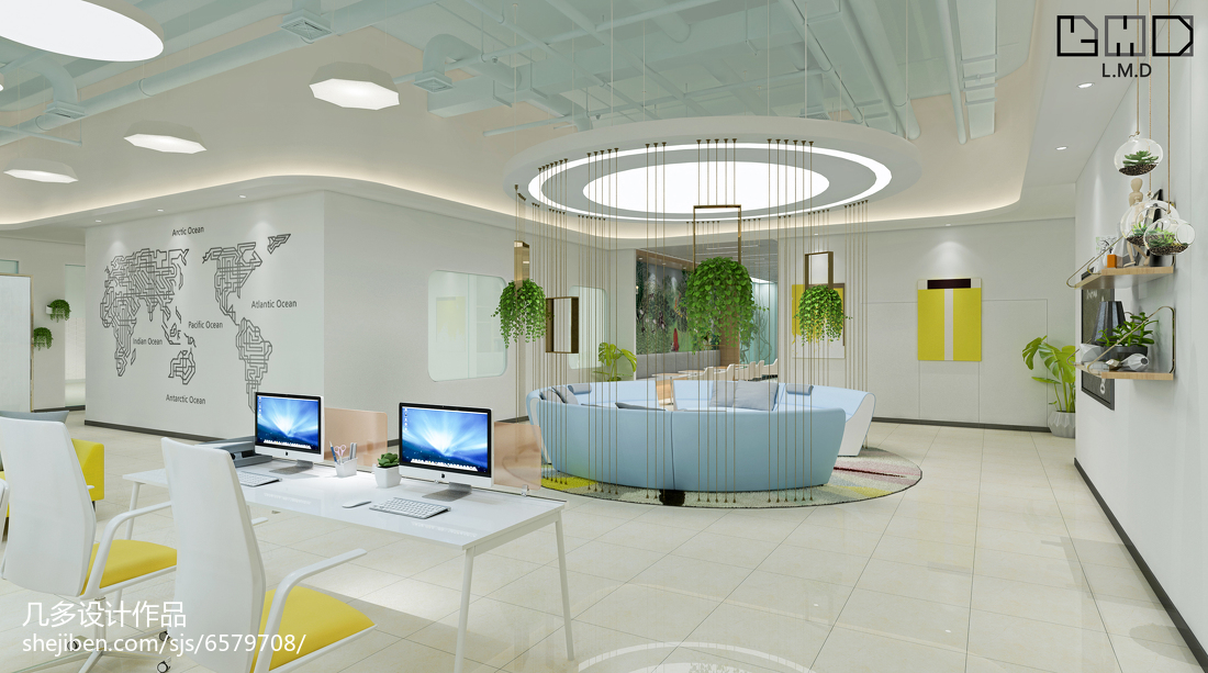 自由開放的創(chuàng)業(yè)會所 | 朝啟創(chuàng)新創(chuàng)業(yè)孵化器裝飾工程設(shè)計